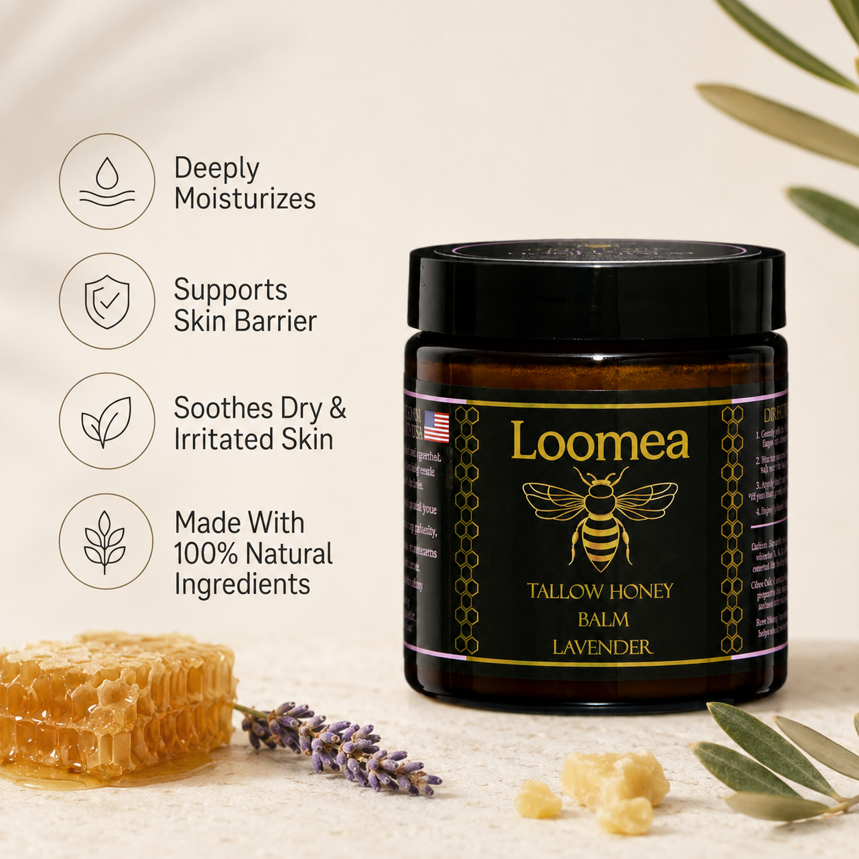 Tallow Honey Balm