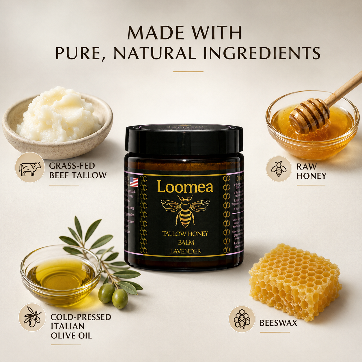 Tallow Honey Balm